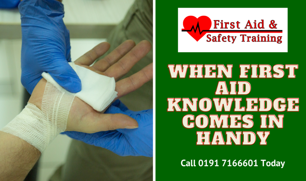 When First Aid Knowledge Comes in Handy