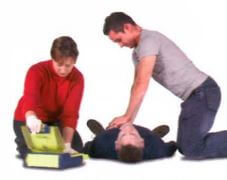 Resuscitation with an AED | First Aid Training