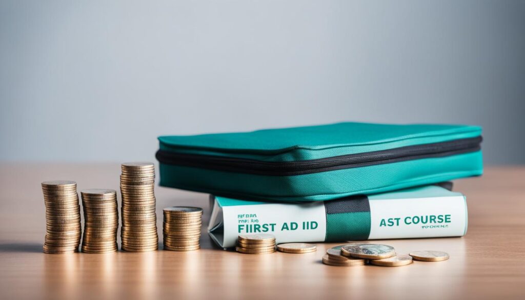 how much does a first aid course cost