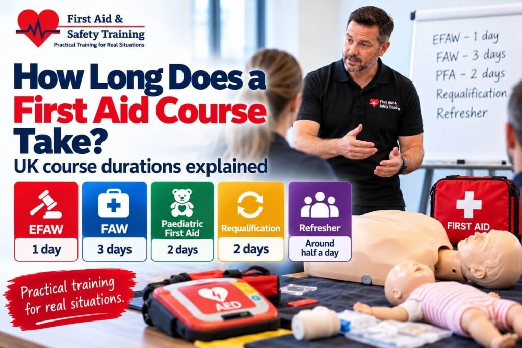 How Long Does a First Aid Course Take UK Course Durations Explained