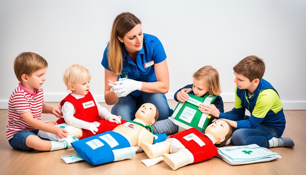 what age does paediatric first aid cover