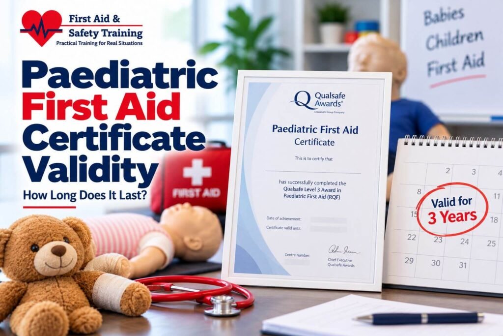 Paediatric First Aid Certificate Validity. How Long Does It Last