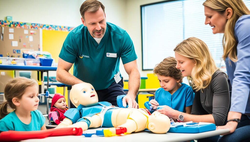 paediatric first aid training