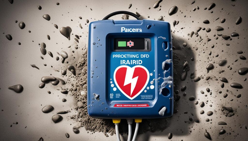 AED IP Rating Protection Against Dust and Water Ingress