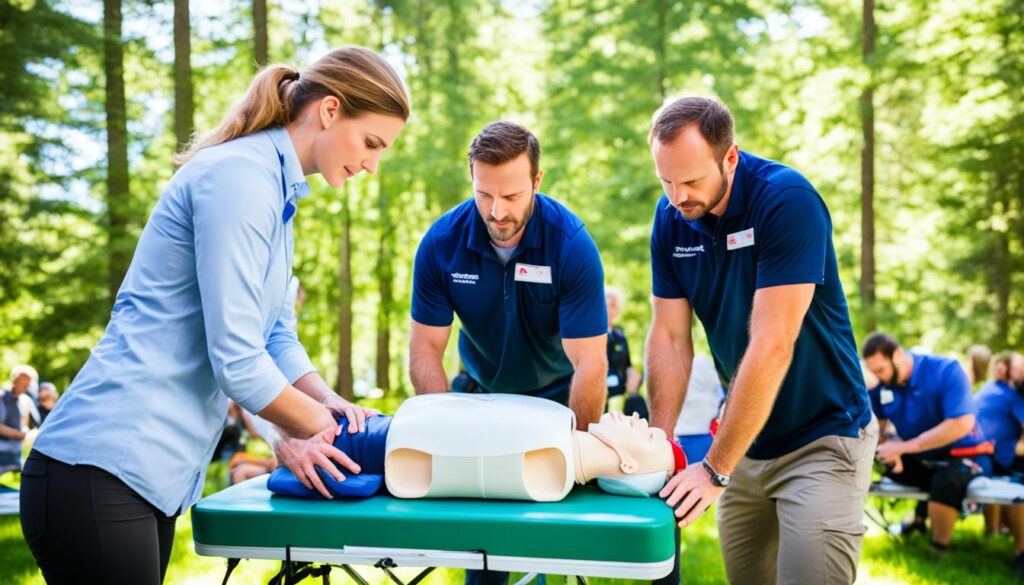 on-site first aid training