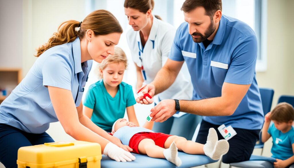 paediatric first aid tips