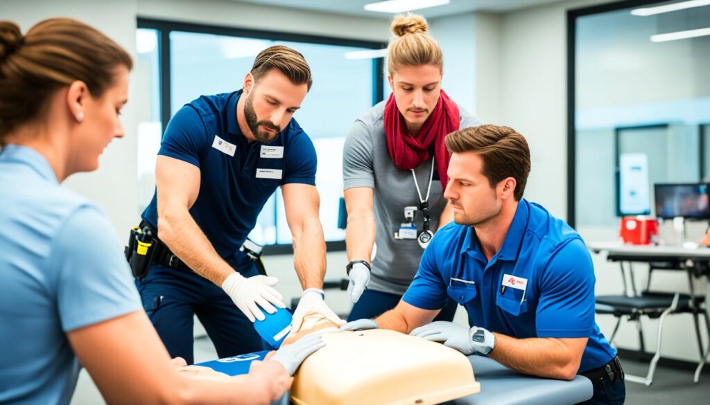 CPR and AED certification