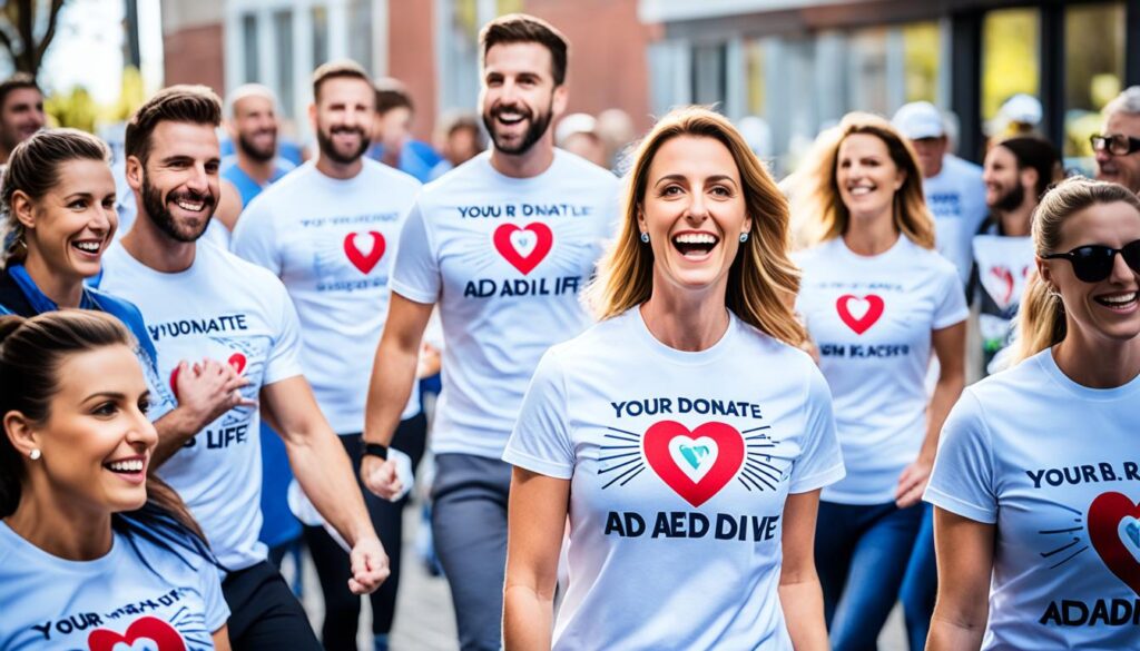 fundraising for AEDs