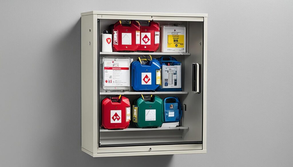 AED storage solutions