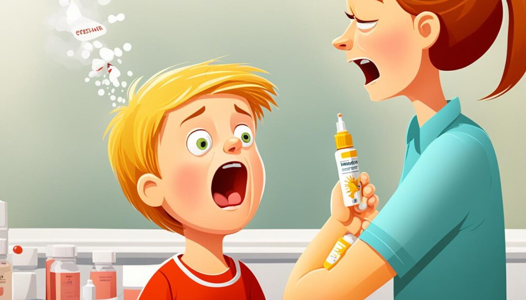 allergic reactions in children