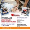 Emergency First Aid Course Sunderland May 2025