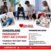 Emergency First Aid Course Sunderland September 2025