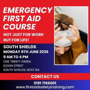 Emergency First Aid Course South Shields June 2026
