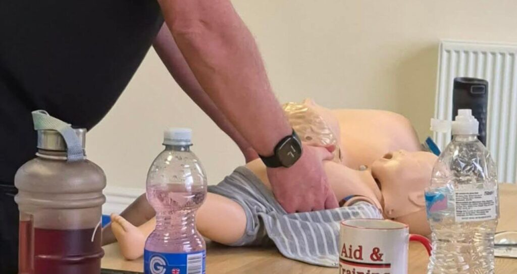 Baby CPR Update for hand position