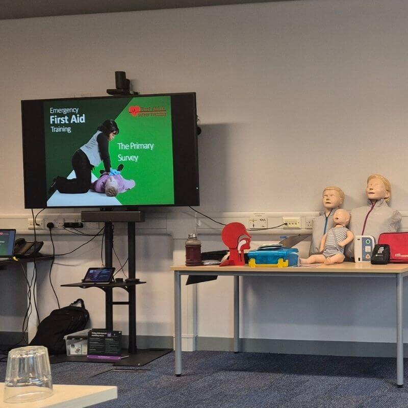 First Aid Training in South Shields at One Trinity Green, Eldon Street, South Shields, NE33 1SA