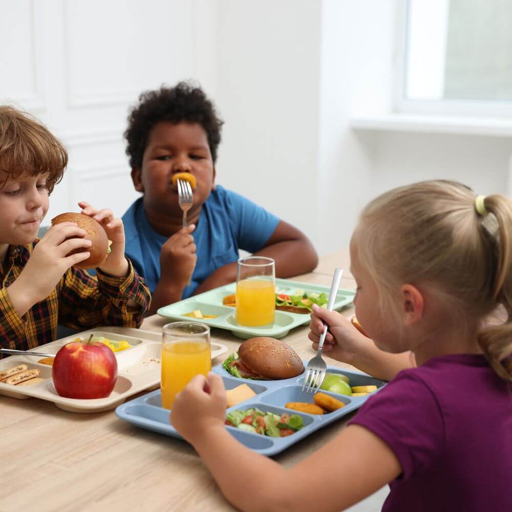 In childcare settings, a fully qualified Paediatric First Aider must be present when children are eating.