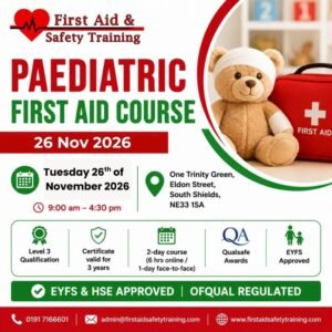 Paediatric First Aid Course November 2026