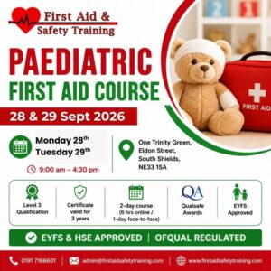 Paediatric First Aid Course September 2026