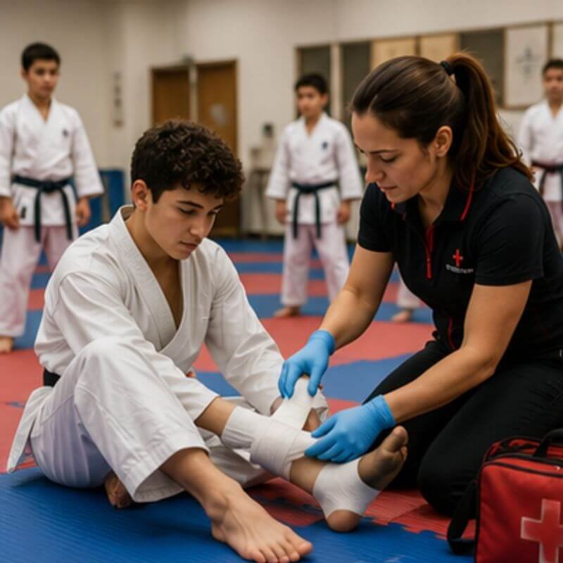 Dealing with Activity First Aid Issues