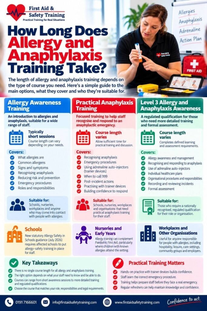 Allergy and Anaphylaxis Training Guide. How Long Does Allergy and Anaphylaxis Training Take