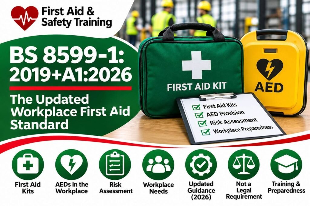 BS 8599-12019+A12026 What the New Workplace First Aid Standard Means for Employers