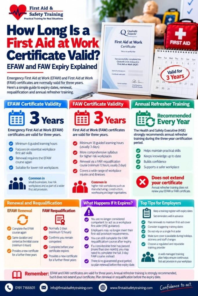 First Aid Certificate Validity Guide